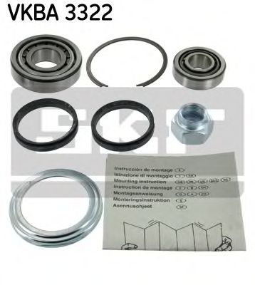Комплект подшипника ступицы колеса SKF VKBA 3322