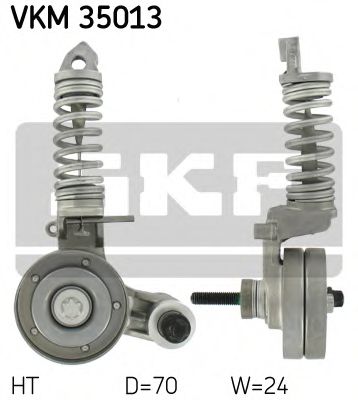 Натяжной ролик, поликлиновой  ремень SKF VKM 35013