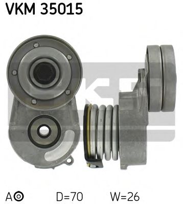 Натяжной ролик, поликлиновой  ремень SKF VKM 35015