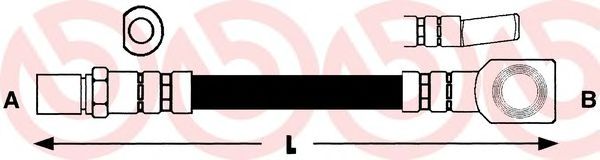 Тормозной шланг BREMBO T 59 001