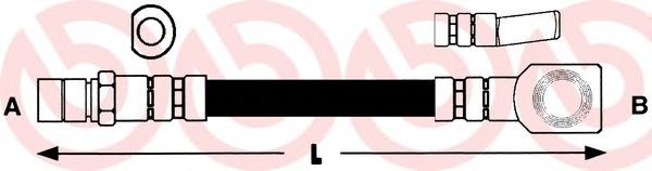 Тормозной шланг BREMBO T 59 007