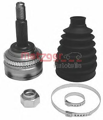 Шарнирный комплект, приводной вал METZGER 607401