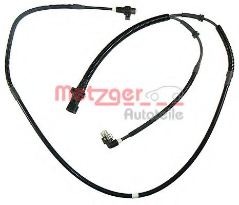 Датчик, частота вращения колеса METZGER 0900339