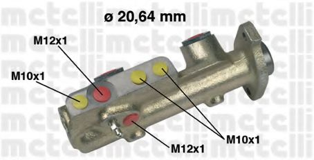 Главный тормозной цилиндр METELLI 05-0192