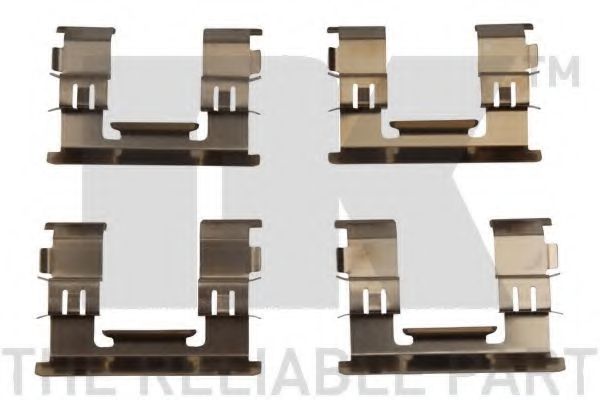 Комплектующие, колодки дискового тормоза NK 79301869