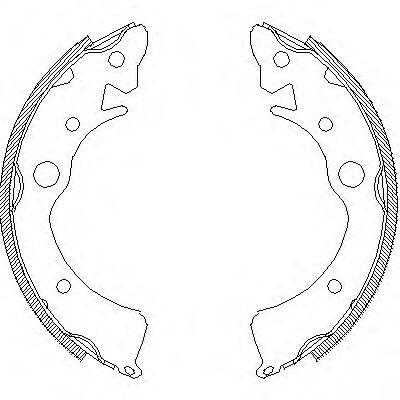 Комплект тормозных колодок ROADHOUSE 4096.00