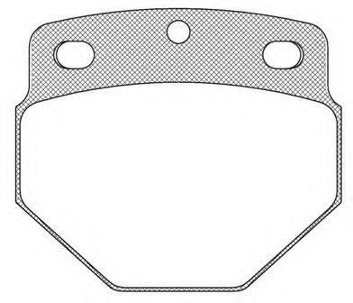 Комплект тормозных колодок, дисковый тормоз REMPLOY LTD 61500