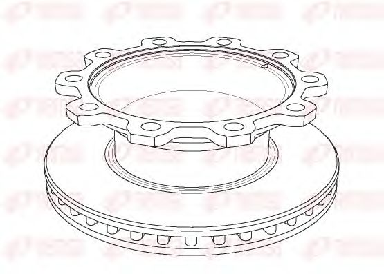 Тормозной диск REMSA NCA1081.20