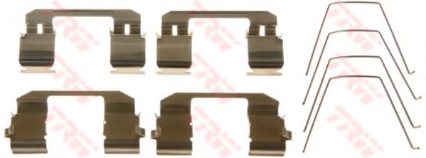 Комплектующие, колодки дискового тормоза TRW PFK583