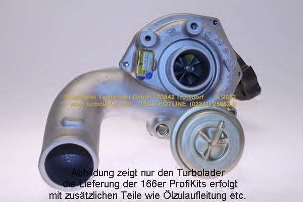 Компрессор, наддув SCHLÜTTER TURBOLADER 166-00915