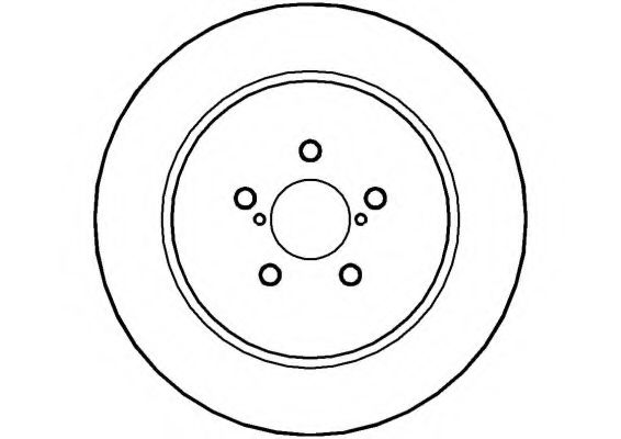 Тормозной диск NATIONAL NBD1203