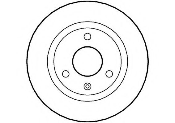 Тормозной диск SEBRO 3021