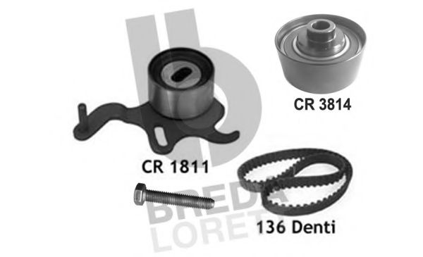 Комплект ремня ГРМ BREDA  LORETT KCD0025