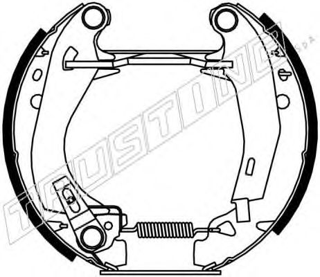 Комплект тормозных колодок TRUSTING 6090