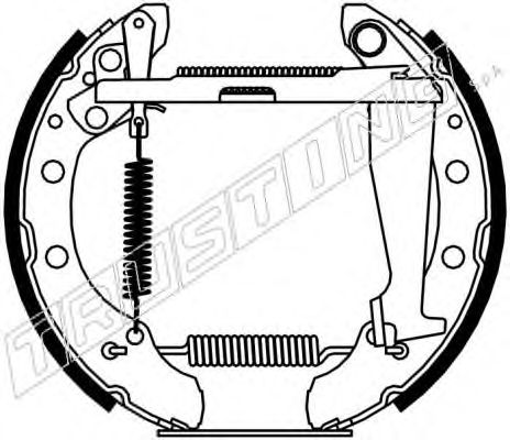 Комплект тормозных колодок TRUSTING 6137