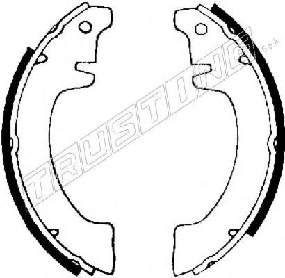 Комплект тормозных колодок TRUSTING 7094