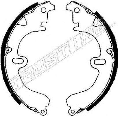 Комплект тормозных колодок TRUSTING 7323