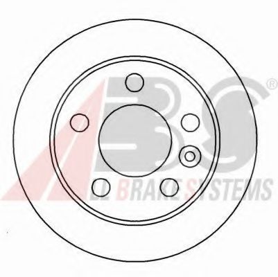 Тормозной диск A.B.S. 15811
