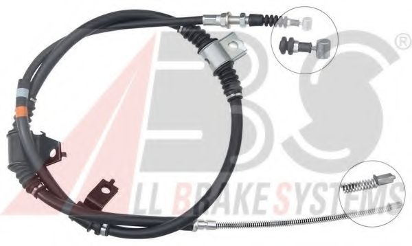 Трос, стояночная тормозная система A.B.S. K17560