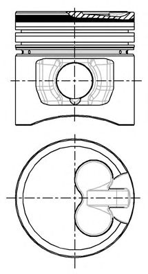 Поршень NÜRAL 87-785200-00