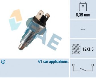 Выключатель, фара заднего хода FAE 40380