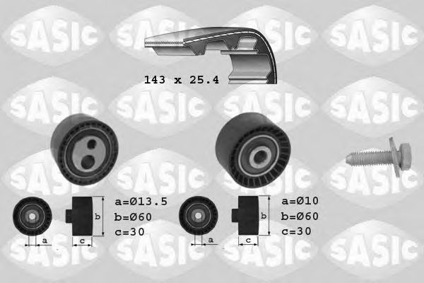 Комплект ремня ГРМ SASIC 1750025