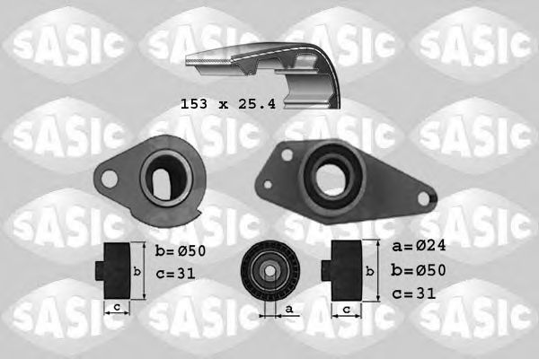 Комплект ремня ГРМ SASIC 1754019