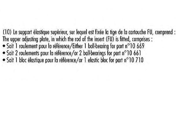 Амортизатор RECORD FRANCE 10669