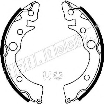 Комплект тормозных колодок fri.tech. 1044.007