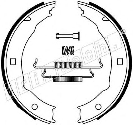 Комплект тормозных колодок, стояночная тормозная система fri.tech. 1079.193K