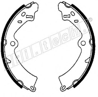 Комплект тормозных колодок fri.tech. 1111.228