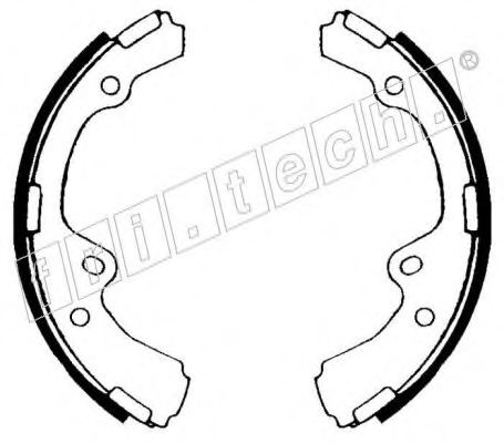 Комплект тормозных колодок fri.tech. 1115.255