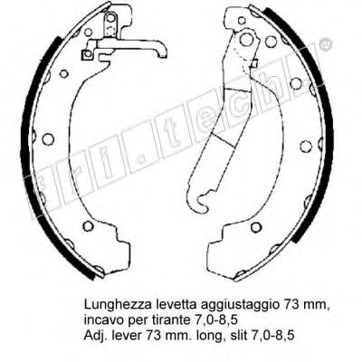 Комплект тормозных колодок fri.tech. 1124.282
