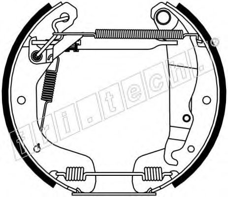 Комплект тормозных колодок fri.tech. 16231