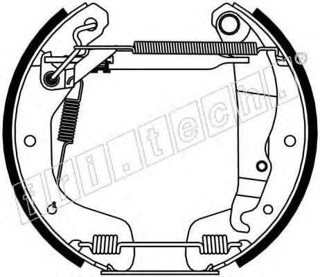 Комплект тормозных колодок fri.tech. 16233