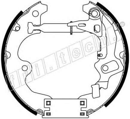 Комплект тормозных колодок DEX 26326
