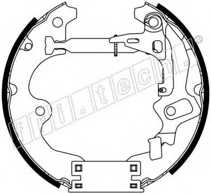 Комплект тормозных колодок fri.tech. 16328