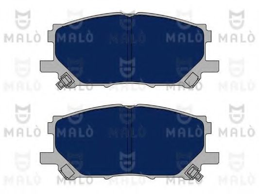 Комплект тормозных колодок, дисковый тормоз MALÒ 1051101