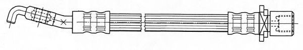 Тормозной шланг CEF 512121