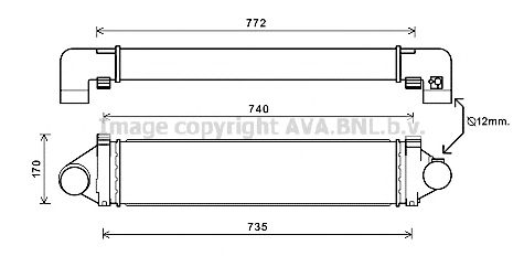 Интеркулер PRASCO AUA4219
