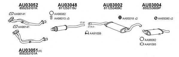 Система выпуска ОГ VENEPORTE 030012