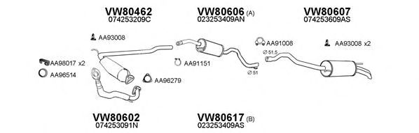 Система выпуска ОГ VENEPORTE 800349