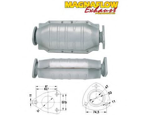 Катализатор MAGNAFLOW 83004