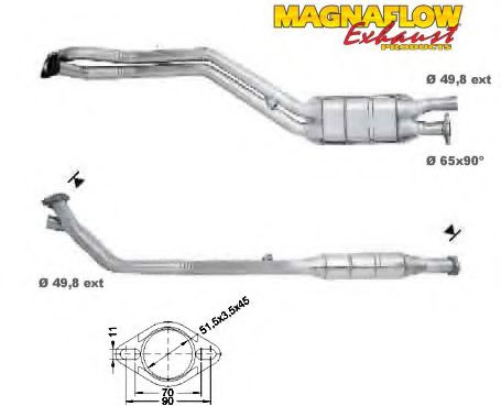 Катализатор MAGNAFLOW 80661