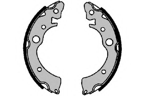 Комплект тормозных колодок RAICAM 2637