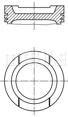 Поршень PERFECT CIRCLE 56 00858 0