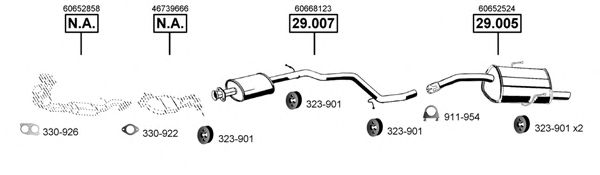 Система выпуска ОГ ASMET AL290415