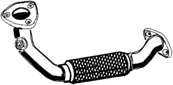 Труба выхлопного газа ASMET 16.063