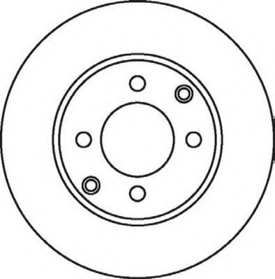 Тормозной диск STOP 562055