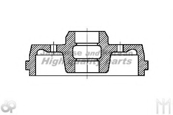 Тормозной барабан ASHUKI K015-01